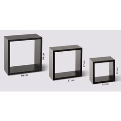 Set rafturi cub 5Five Fixy 138957A (Black) Thumb