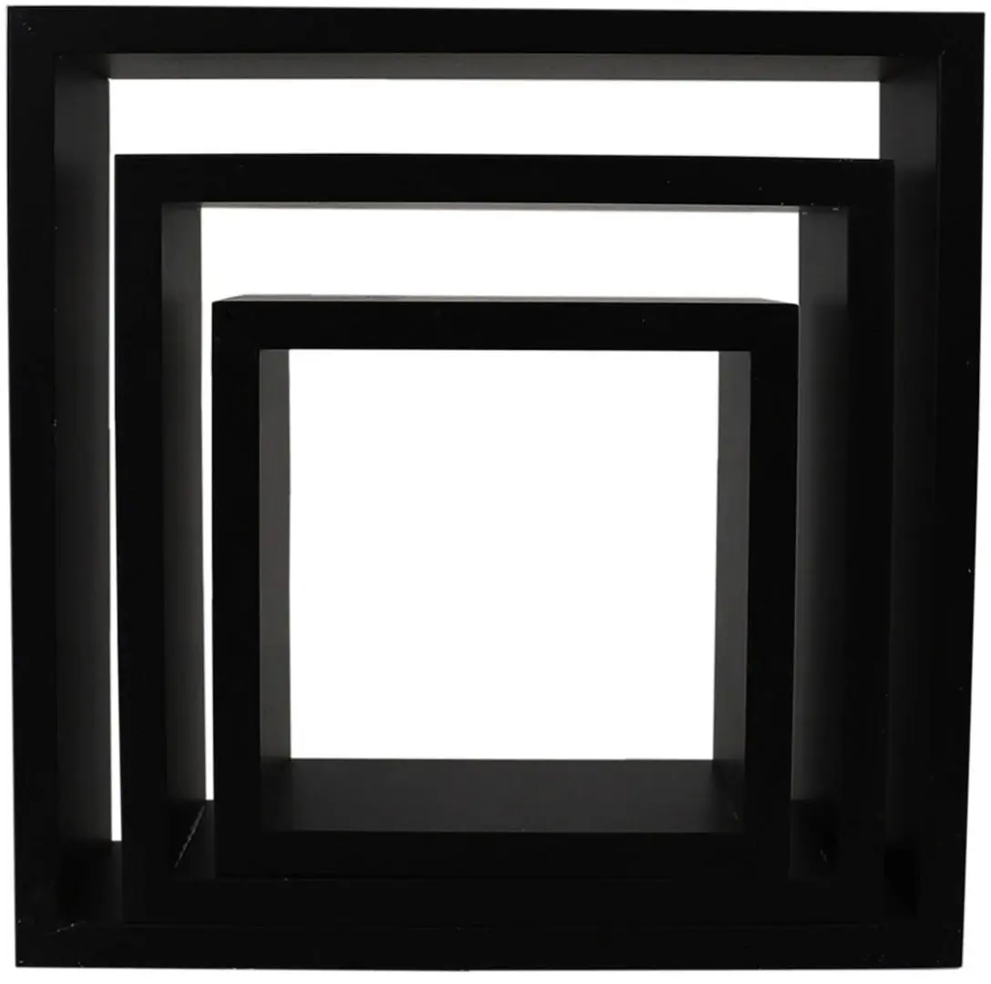 Set rafturi cub 5Five Fixy 138957A (Black)