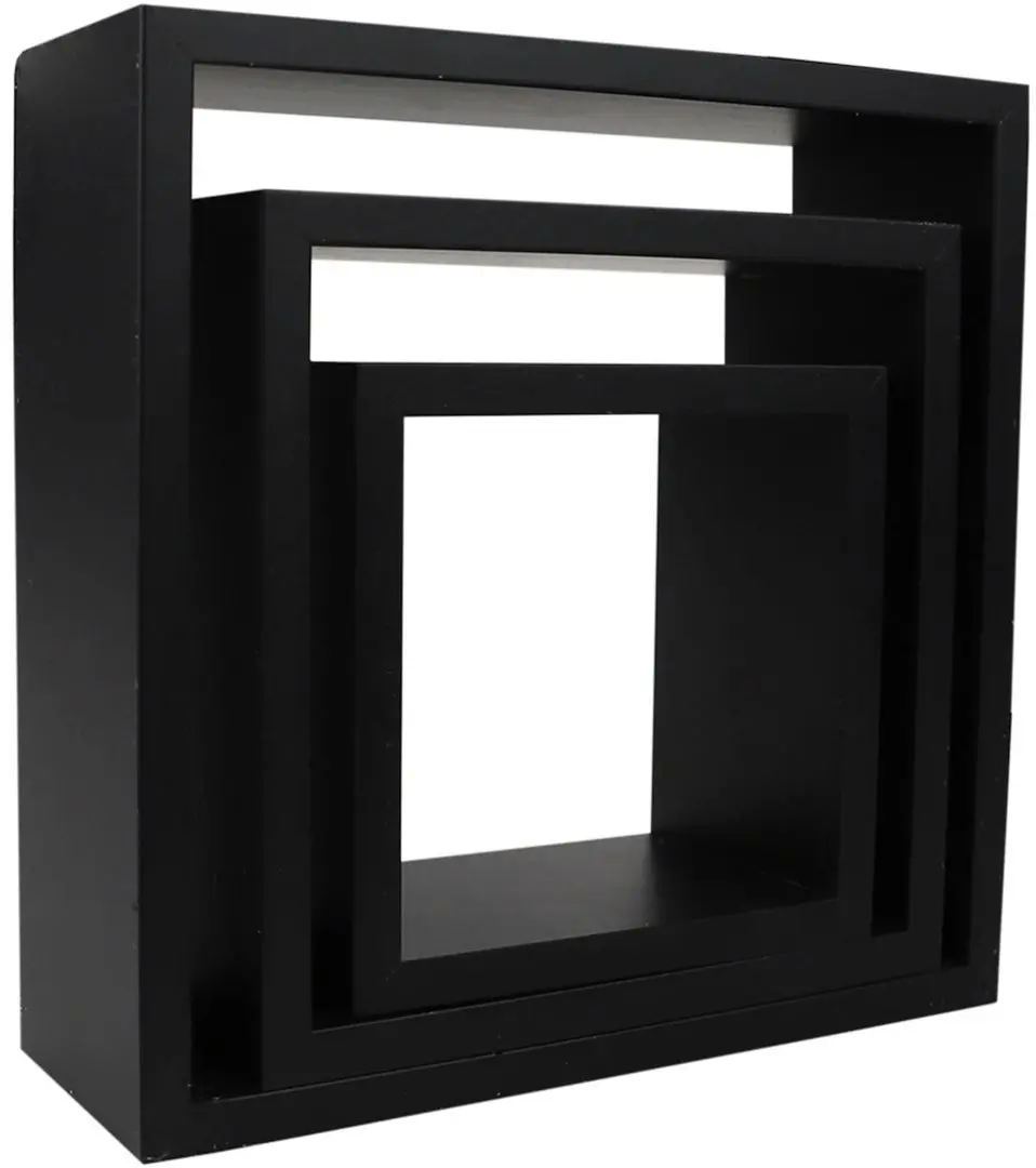 Set rafturi cub 5Five Fixy 138957A (Black)