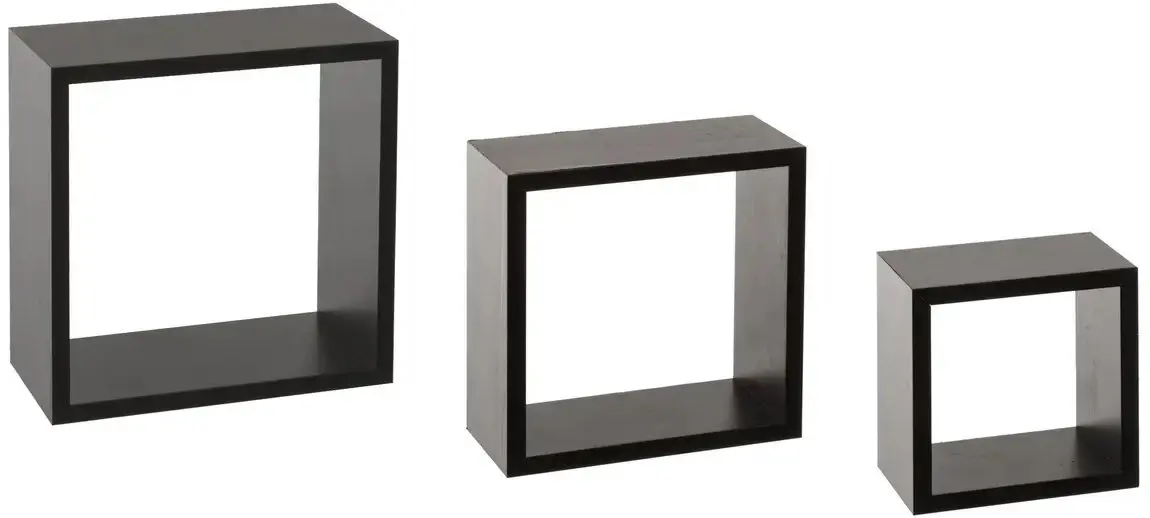 Set rafturi cub 5Five Fixy 138957A (Black)