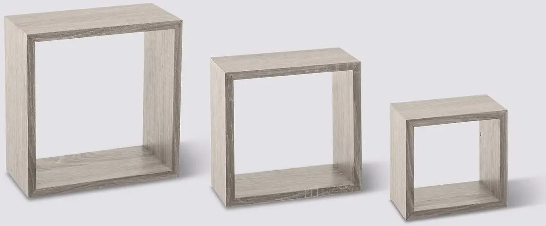 Набор полок куб 5Five Fixy 138957D (Grey Oak) - 3