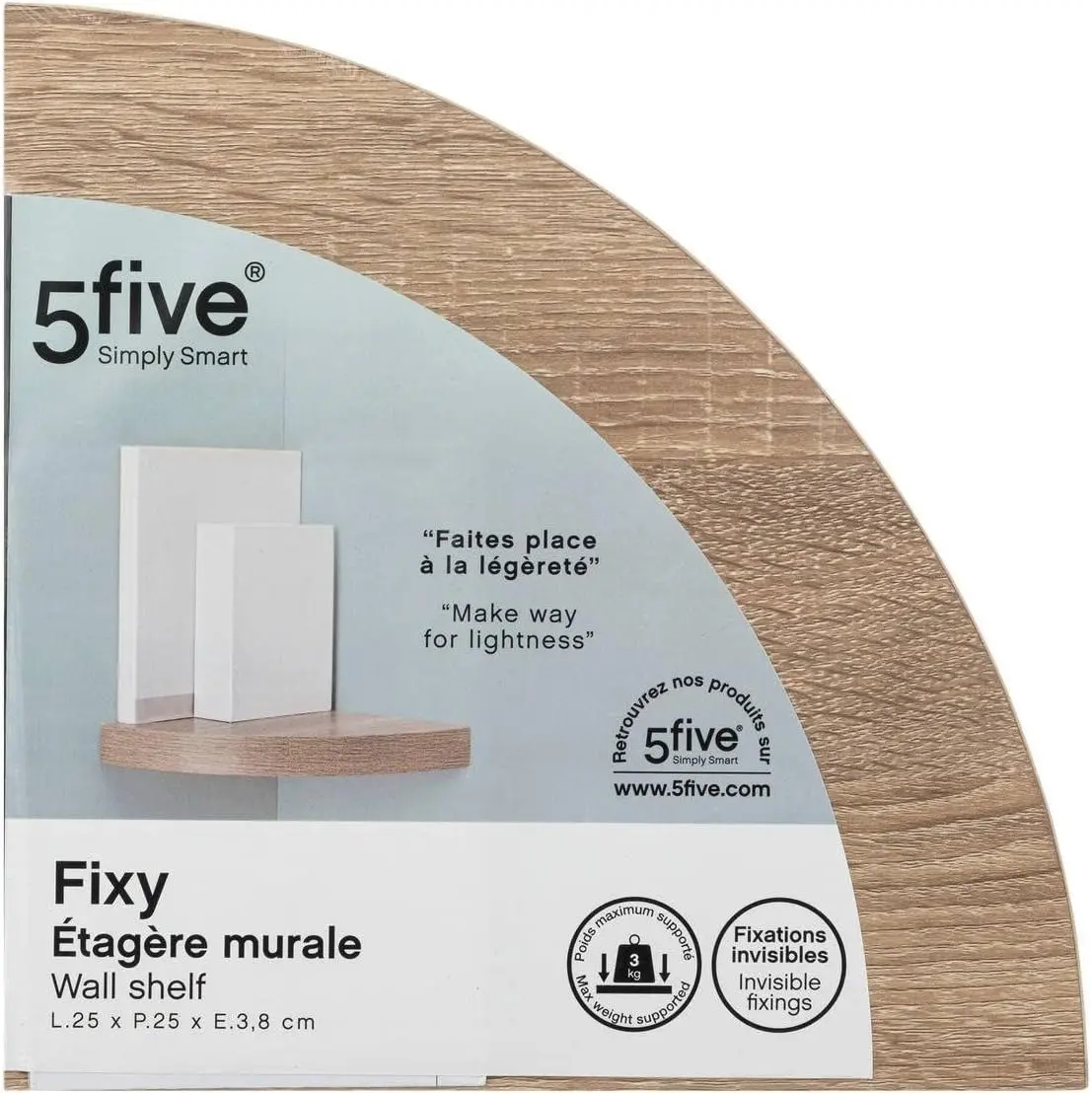 Raft 5Five Fixy (Natural Oak) - 3