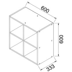 Полка Ambianta Duet 333x600 Thumb