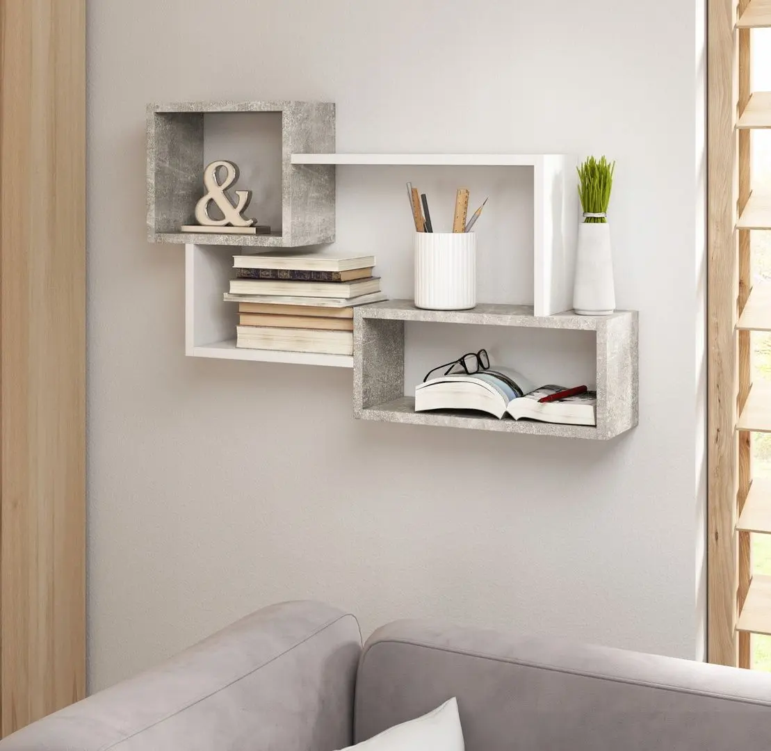 Raft Bratex Trio 005 (Concrete/White)