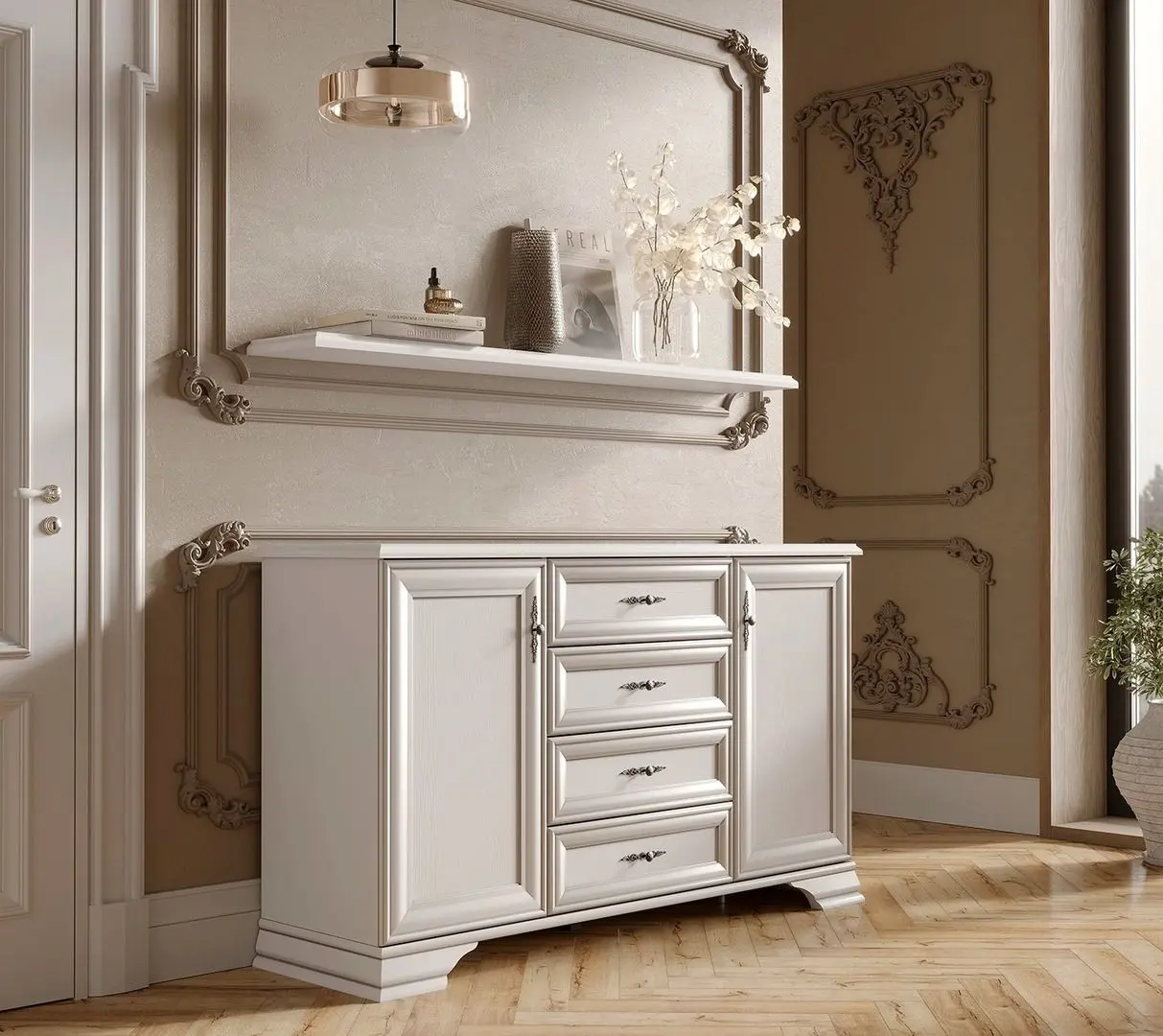 Raft Gerbor Kentuki POL/155 (Alpine White)