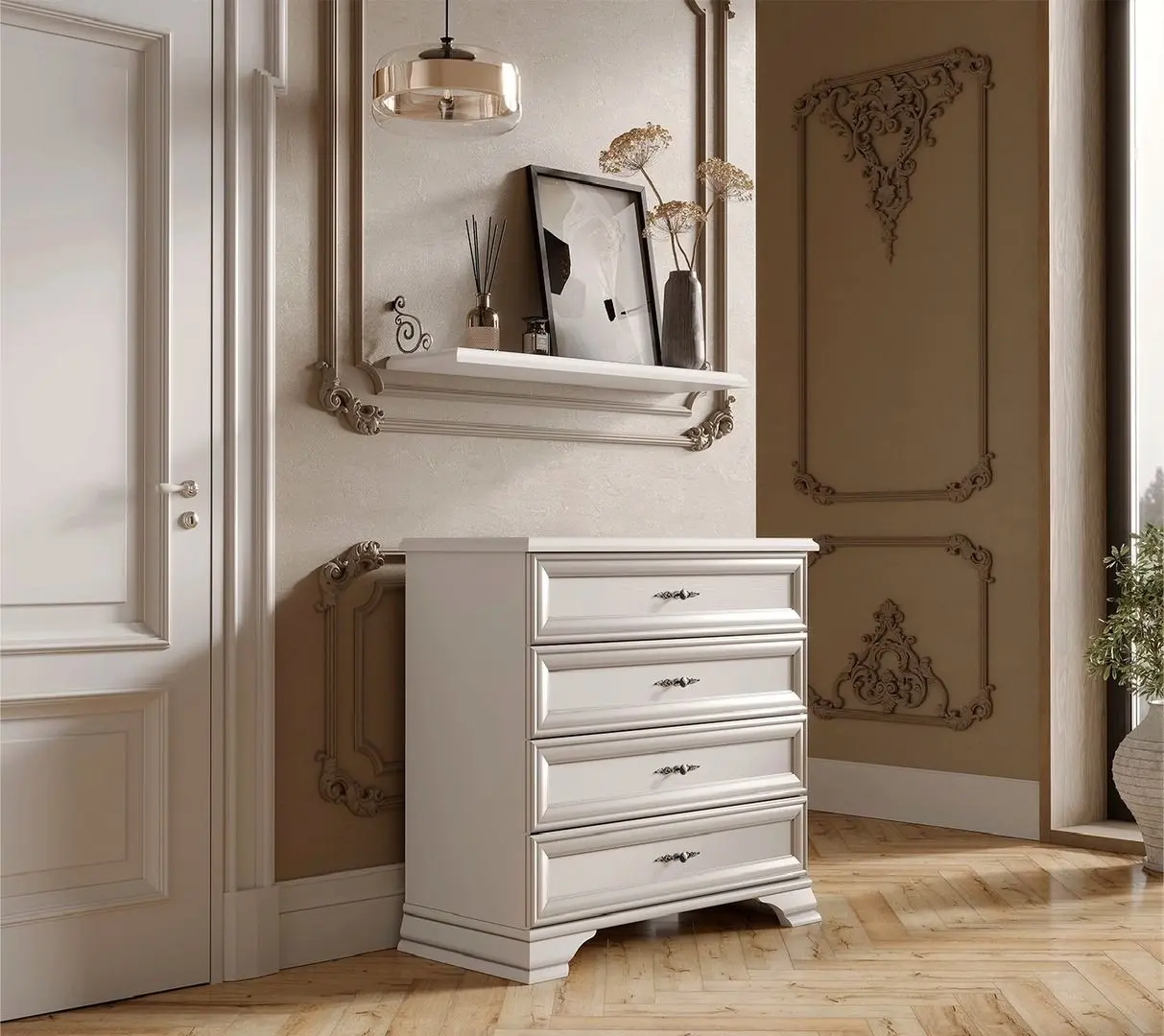 Raft Gerbor Kentuki POL/95 (Alpine White)