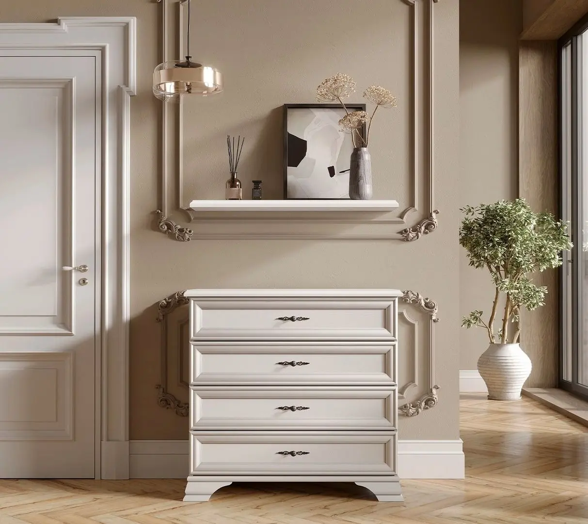 Raft Gerbor Kentuki POL/95 (Alpine White)