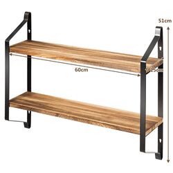 Raft Costway HW64214 (Paulownia Oak) Thumb