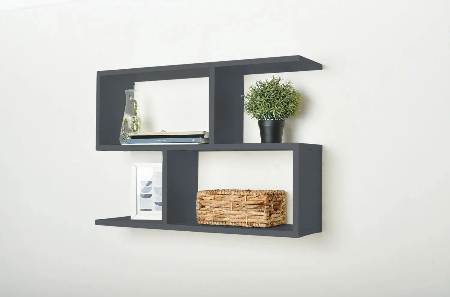 Полка Fabrik Home Tetris №9 (Антрацит)