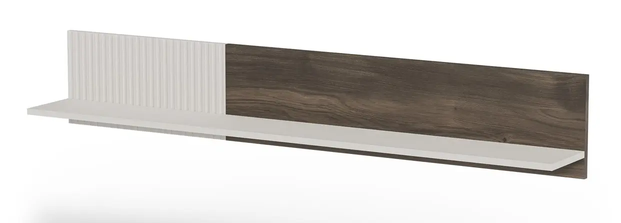 Полка Halmar Random 2 P-1 (Cashmere/Walnut)