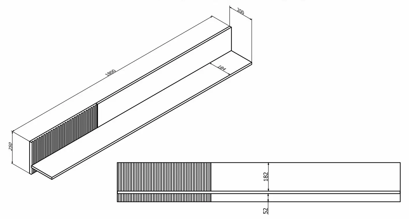 Raft Halmar Random 2 P-2 (Cashmere /Walnut)