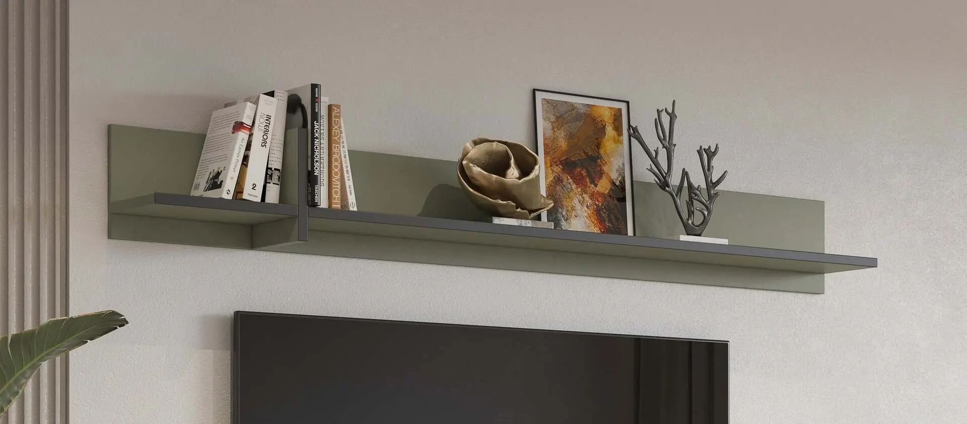 Raft Helvetia Cross 180 cm (Pine/Green/Black)