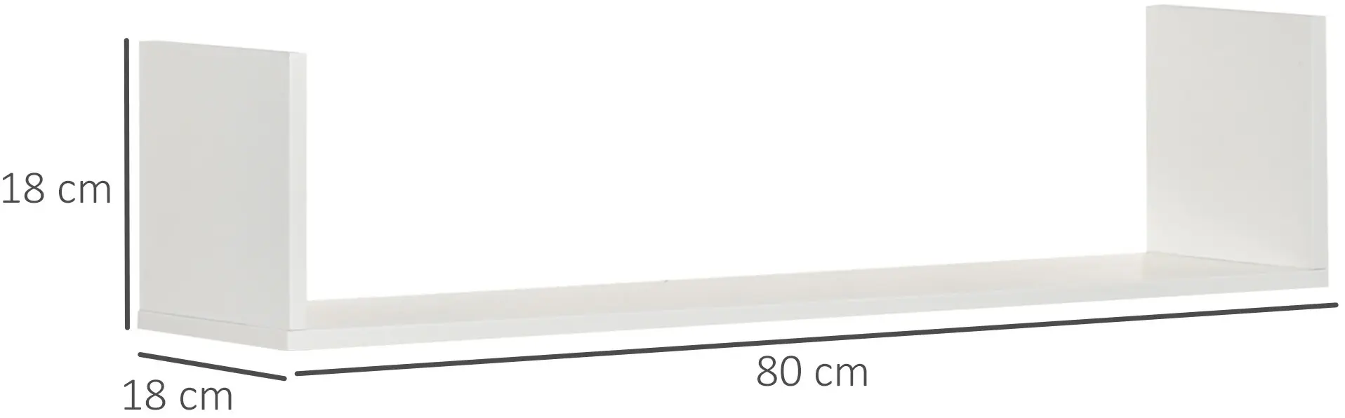 Набор полок Homcom 830-419WT (White) - 8