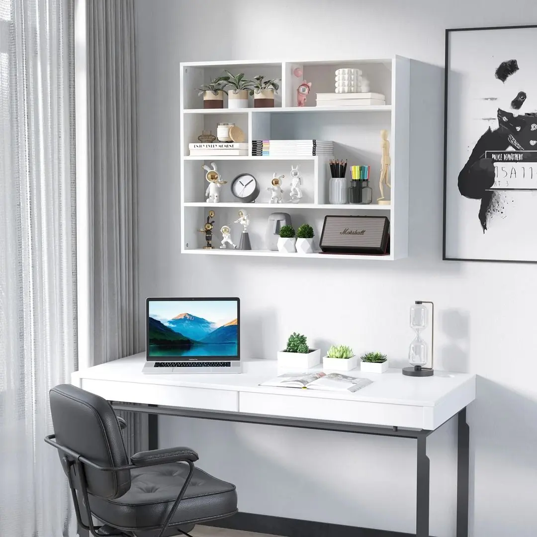 Raft Homcom 830-491V00WT 94x19x80 cm (White)