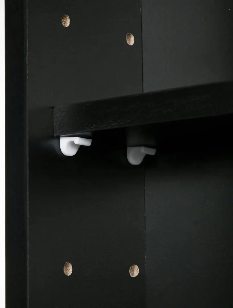 Raft Homcom 833-761 80x9x60 cm (Black)