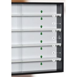 Raft Homcom 833-761BK 80x9x60 cm (Black/White) Thumb