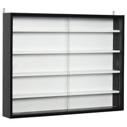 Raft Homcom 833-761BK 80x9x60 cm (Black/White) Thumb