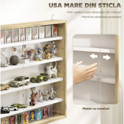Полка Homcom 833-761V80AK (White/Wood) Thumb