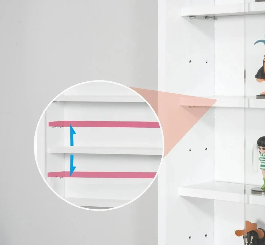 Полка Homcom 833-761WT 80x9x60 cm (White)