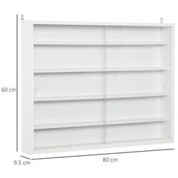 Полка Homcom 833-761WT 80x9x60 cm (White) Thumb