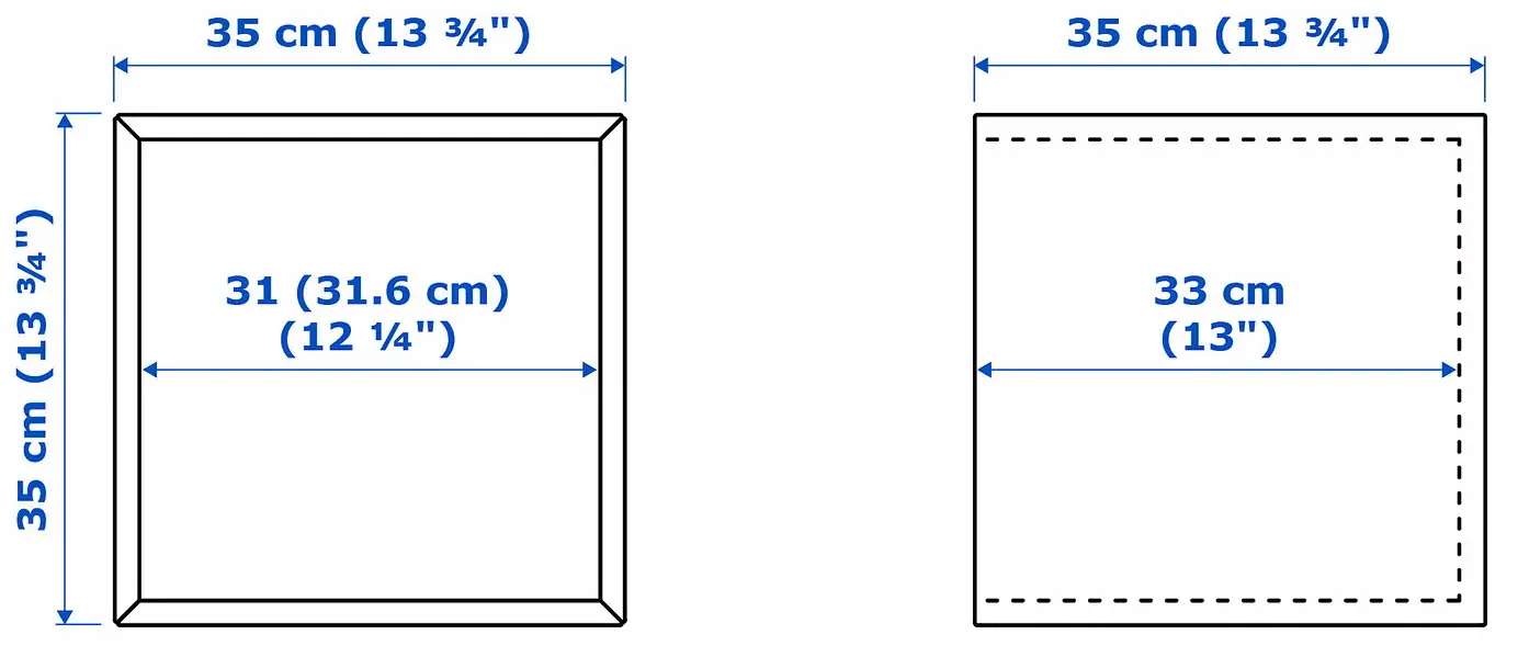 Ансамбль навесных полок Ikea Eket 140x35x35 (Светло-Сиреневый) - 6