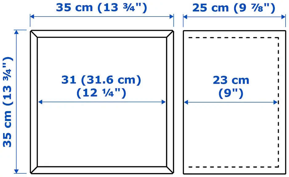 Комбинация навесных полок Ikea Eket 105x35x70 (Светло-Сиреневый/Белый) - 7