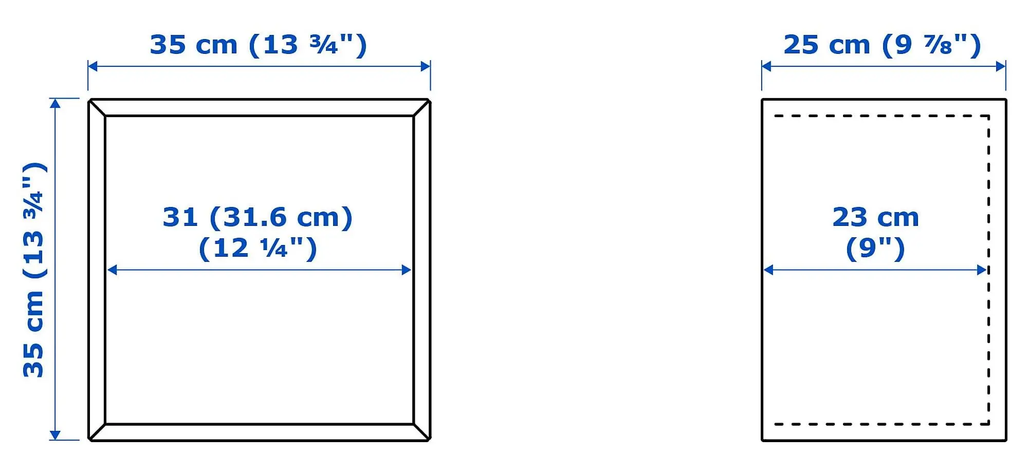 Комбинация навесных полок Ikea Eket 175x35x210 (Разноцветный/Темно-серый) - 6