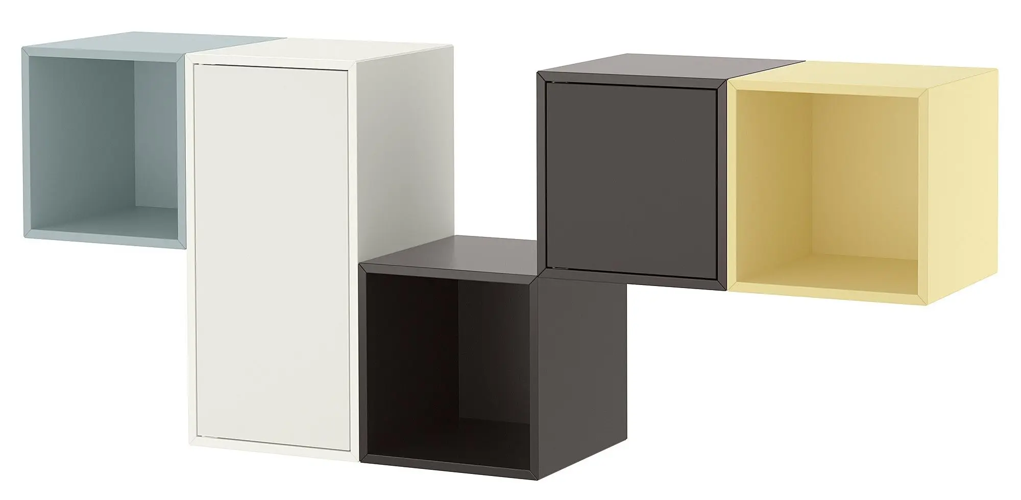 Combinatie de rafturi suspendate Ikea Eket 175x35x70 (Multicolor) - 3