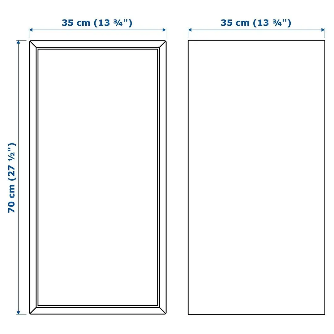 Combinatie de rafturi suspendate Ikea Eket 175x35x70 (Gri Inchis/Aspect Nuc)