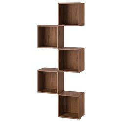 Combinatie de rafturi suspendate Ikea Eket 70x25x175 (Aspect Nuc) Thumb