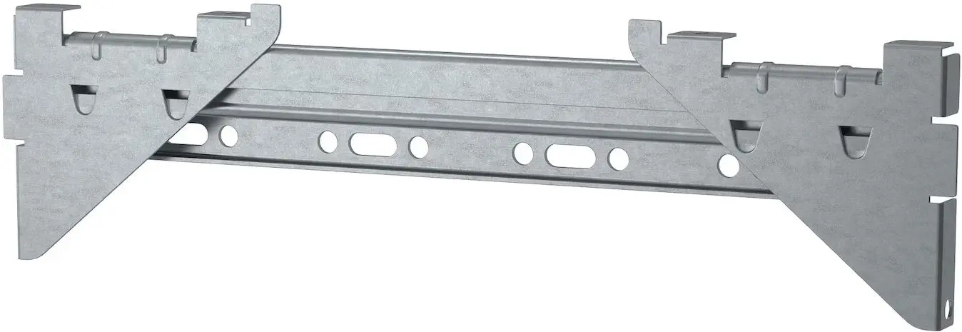 Combinatie de rafturi suspendate Ikea Eket cu usi/2 sertare 175x35x70 (Aspect Nuc)