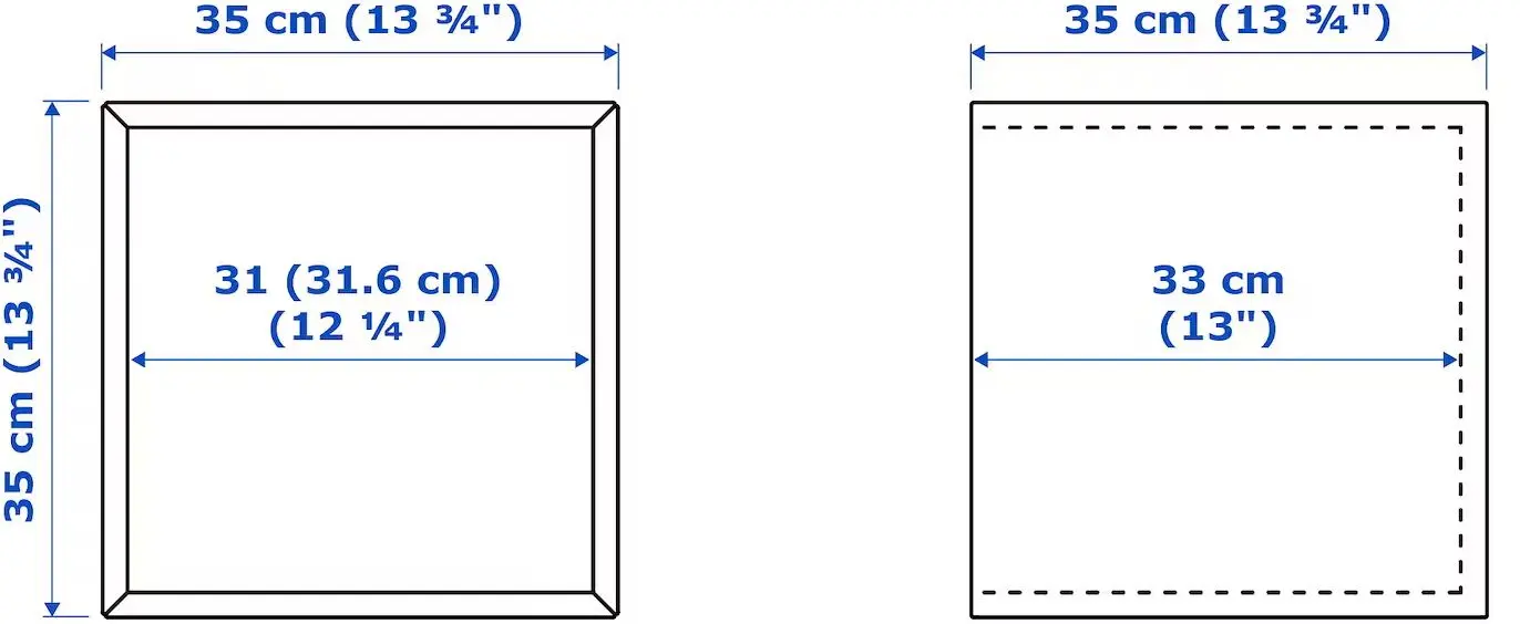 Combinatie de rafturi suspendate Ikea Eket cu usi/2 sertare 175x35x70 (Aspect Nuc)