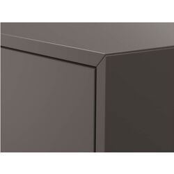Combinatie de rafturi suspendate Ikea Eket cu usa 105x35x120 (Gri-inchis) Thumb