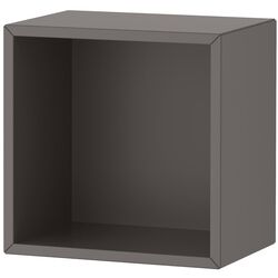 Combinatie de rafturi suspendate Ikea Eket cu usa 105x35x120 (Gri-inchis) Thumb