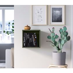 Raft suspendat Ikea Eket 35x25x35 (Gri-Verde)