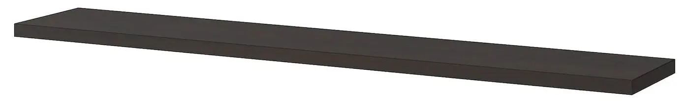 Raft Ikea Bergshult/Forlaggare 120x20 (Negru-maro/Negru)