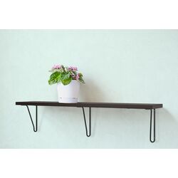 Raft Ikea Bergshult/Forlaggare 120x20 (Negru-maro/Negru)