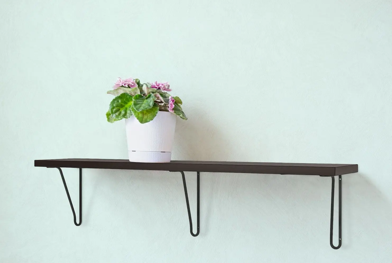 Raft Ikea Bergshult/Forlaggare 120x20 (Negru-maro/Negru)