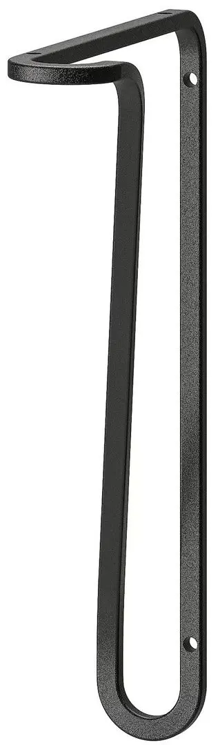 Raft Ikea Bergshult/Forlaggare 120x20 (Negru/Alb)