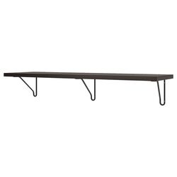 Raft Ikea Bergshult/Forlaggare 120x30 (Negru-maro/Negru) Thumb