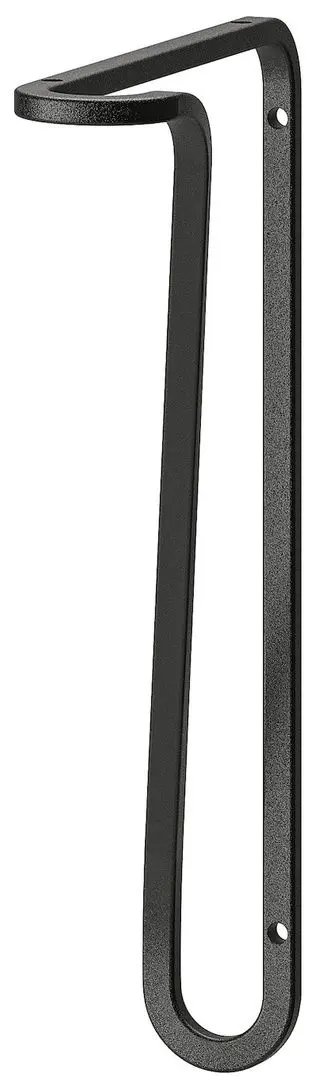 Raft Ikea Bergshult/Forlaggare 80x20 (Negru-maro/Negru)
