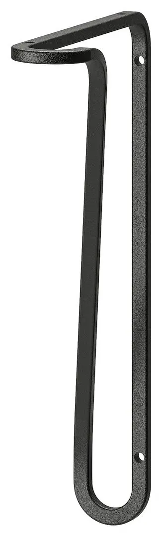 Raft Ikea Bergshult/Forlaggare 80x20 (Negru/Alb)