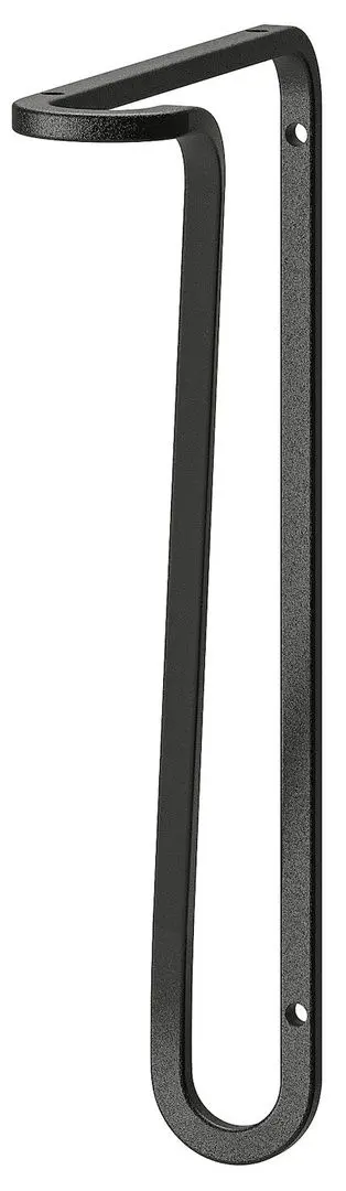 Raft Ikea Bergshult/Forlaggare 80x30 (Alb/Negru)