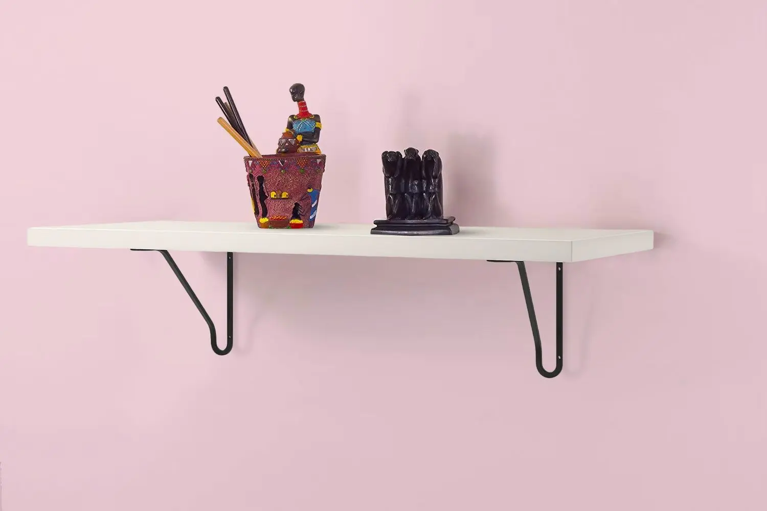 Raft Ikea Bergshult/Forlaggare 80x30 (Alb/Negru)