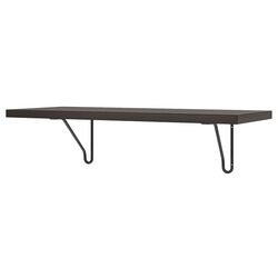 Raft Ikea Bergshult/Forlaggare 80x30 (Negru-maro/Negru) Thumb