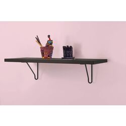 Raft Ikea Bergshult/Forlaggare 80x30 (Negru-maro/Negru)