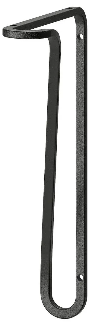 Raft Ikea Bergshult/Forlaggare 80x30 (Negru-maro/Negru)