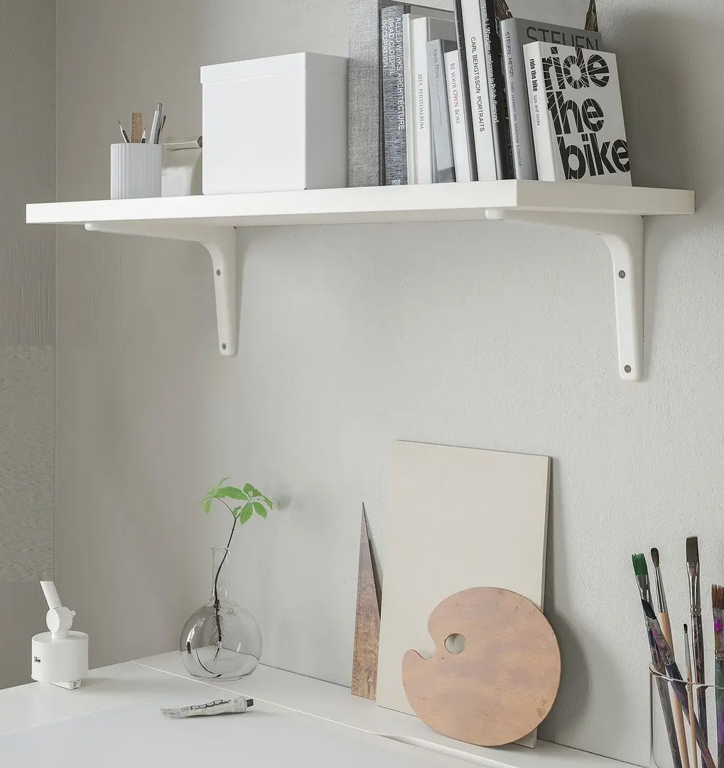 Полка Ikea Bergshult/Tomthult 80x30 (Белый) - 2