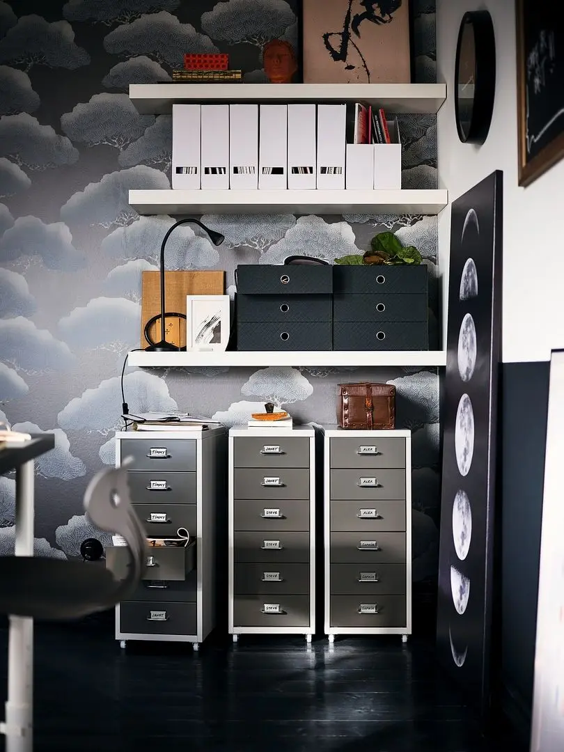 Raft Ikea Lack 110x26 (Alb)