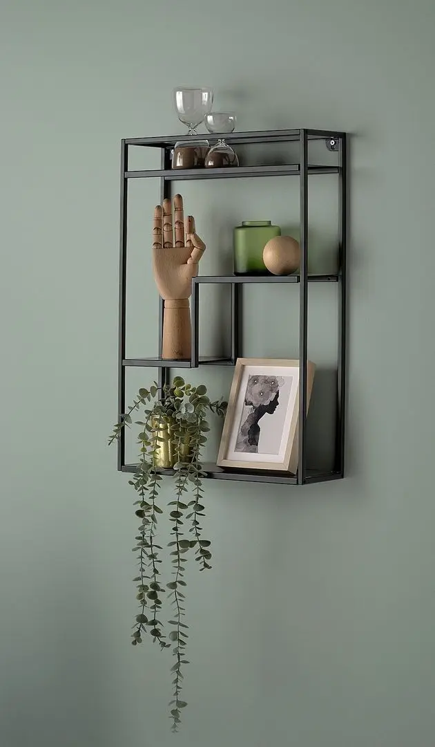 Полка Ikea Lindasen 40x60 (Антрацит)